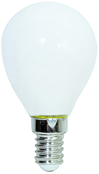 LAMPADA LED G45 serie Filament Milky, E14, 4.5W,FA320°,3000K,220Vac,LM470,RA 80, 45*80mm, Box%%%_substitutiveMessage_%%%39.920256CM3