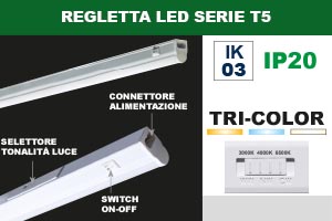 Reglette TRI-COLOR