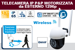 Telecamera IP SMARTLIFE e ONVIF 2,4Ghz
