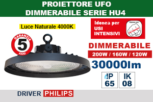 PROIETTORE UFO IP65 A LED Serie HU4