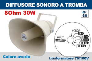 Diffusore sonoro a Tromba