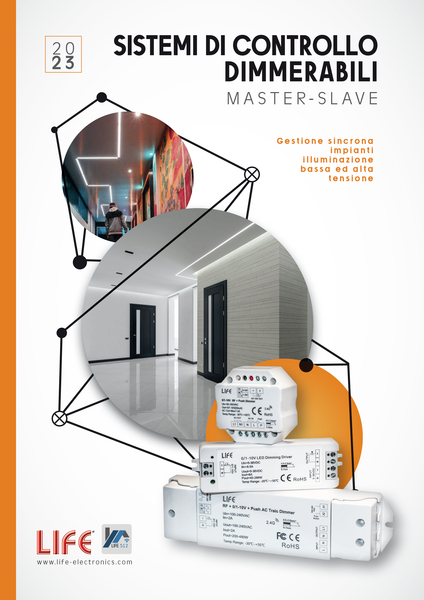 Brochure Sistemi di controllo dimmerabili MASTER-SLAVE 2023 Brochure Sistemi di controllo dimmerabili MASTER-SLAVE 2023