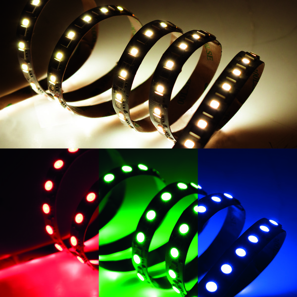 Striscia RGB+Bianco Caldo 168LED/m: 84LED/m 5050 +84LED 2835, IP20, 24V, 20W/m, 3000K 560lm/m,PREZZO per 5m - PCB 12mm Striscia RGB+Bianco Caldo 168LED/m: 84LED/m 5050 +84LED 2835, IP20, 24V, 20W/m, 3000K 560lm/m,PREZZO per 5m - PCB 12mm