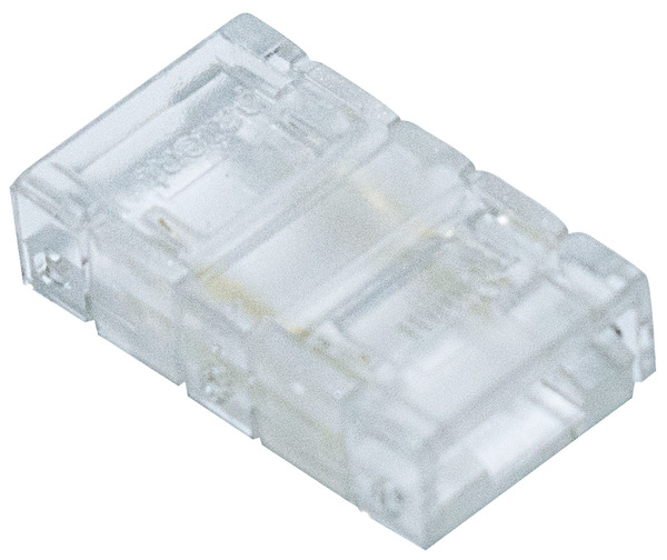 Giunto SLIM ad innesto rapido, per strisce LED COB & SMD PCB da 8mm Giunto SLIM ad innesto rapido, per strisce LED COB & SMD PCB da 8mm