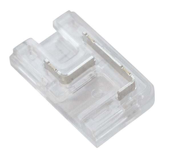 Giunto corto ad L ad innesto rapido, per strisce LED COB & SMD PCB 10mm Giunto corto ad L ad innesto rapido, per strisce LED COB & SMD PCB 10mm