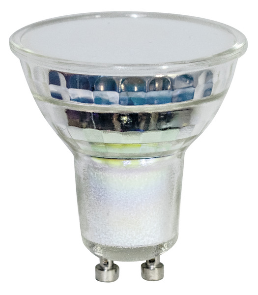 LAMPADA LED PAR16 Vetro, GU10, 6.7W, BA100°, 3000K, 220Vac, LM720 (F.T.), CRI80, 50*55mm, Classe F LAMPADA LED PAR16 Vetro, GU10, 6.7W, BA100°, 3000K, 220Vac, LM720 (F.T.), CRI80, 50*55mm, Classe F