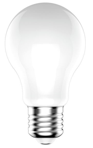 LAMPADA LED GOCCIA A60 serie Filament Milky, E27, 11W,FA320°,2700K,220Vac,LM1521,CRI80, 60*108mm, Classe D