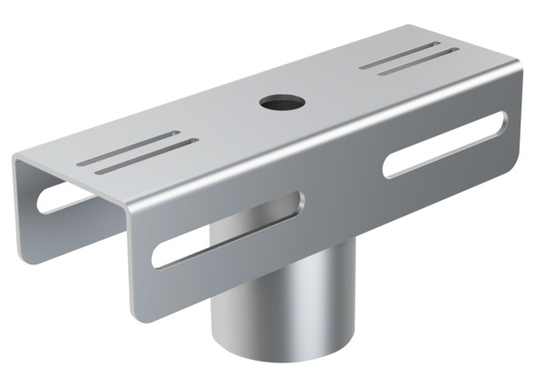 ADATTATORE DI FISSAGGIO TESTA PALO D.60mm, DOPPIO LATO, PER PROIETTORI SERIE 39.9F65*, 39.9F66* e 39.9F67* ADATTATORE DI FISSAGGIO TESTA PALO D.60mm, DOPPIO LATO, PER PROIETTORI SERIE 39.9F65*, 39.9F66* e 39.9F67*