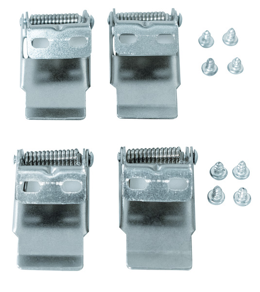Kit 4 Staffe per montaggio ad Incasso per pannelli 39.9P03 e 39.9P061 / 062 / 065 / 066 / 067