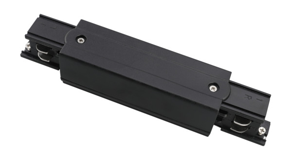 Connettore Tipo I, 165x32x33mm, per binario alluminio 39.9TL230*, colore NERO Connettore Tipo I, 165x32x33mm, per binario alluminio 39.9TL230*, colore NERO