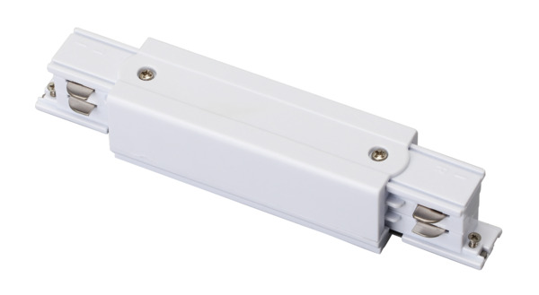 Connettore Tipo I, 165x32x33mm, per binario alluminio 39.9TL230*, colore BIANCO Connettore Tipo I, 165x32x33mm, per binario alluminio 39.9TL230*, colore BIANCO