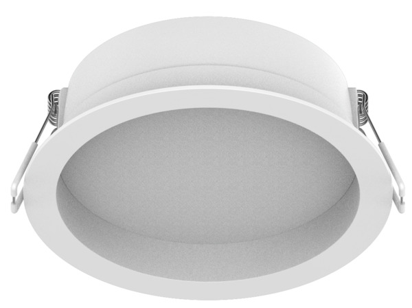 FARETTO LED ROTONDO DA INCASSO LITE, IP44, 13W, BA90°, 4000K, LM980, 140x45mm (foro D.125mm)