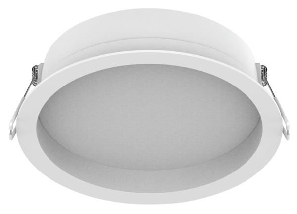 FARETTO LED ROTONDO DA INCASSO LITE, IP44, 17W, BA90°, 4000K, LM1280, 165x45mm (foro D.150mm)