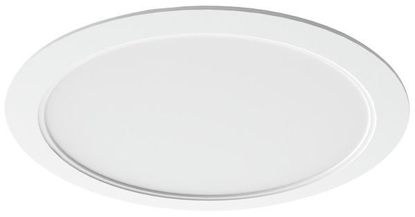 FARETTO LED ROTONDO DA INCASSO SLIM IP54, 9W, BA120°, 3000K/4200K/6500K, LM900, 120x32mm (foro D.90-110mm)
