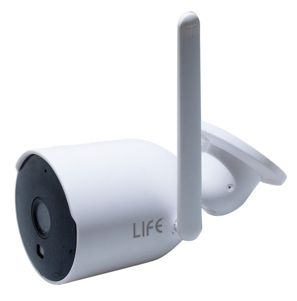 Telecamera IP SMARTLIFE e ONVIF 2,4Ghz, DA ESTERNO IP65, 3Mpx, L.2,8mm, 18 IR LED, in PVC Telecamera IP SMARTLIFE e ONVIF 2,4Ghz, DA ESTERNO IP65, 3Mpx, L.2,8mm, 18 IR LED, in PVC