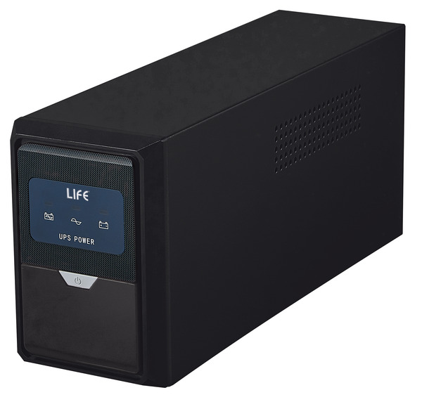 UPS OFF-LINE 600VA/360W, 1 Batteria 12V 7.5Ah, Case metallico, Peso 5Kg UPS OFF-LINE 600VA/360W, 1 Batteria 12V 7.5Ah, Case metallico, Peso 5Kg