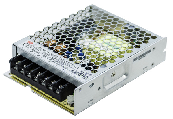 Aliment. Metallico,24Vdc 4,5A 108W IN:85-264V DIM:129X97X30mm LRS-100-24 MEAN WELL