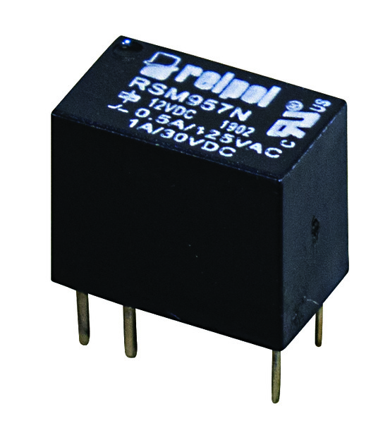 Relè subminiatura PCB- 1 polo - 1A - 12Vdc - Ag/AU 1CO (SPDT) (singolo polo, doppio contatto) IP67 Relè subminiatura PCB- 1 polo - 1A - 12Vdc - Ag/AU 1CO (SPDT) (singolo polo, doppio contatto) IP67