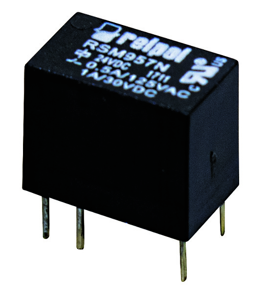 Relè subminiatura PCB- 1 polo - 1A - 24Vdc - Ag/AU 1CO (SPDT) (singolo polo, doppio contatto) IP67 Relè subminiatura PCB- 1 polo - 1A - 24Vdc - Ag/AU 1CO (SPDT) (singolo polo, doppio contatto) IP67
