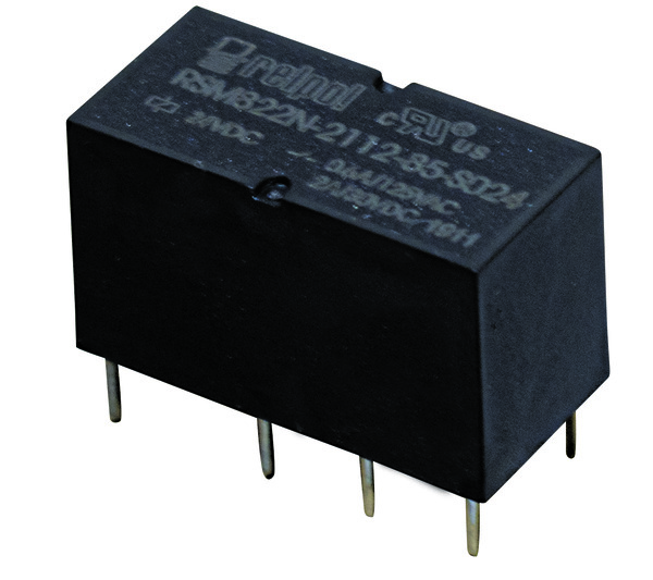 Relè subminiatura PCB- 2 poli - 2A - 24Vdc - AgNi/AU 2CO (DPDT) (doppio polo, doppio contatto) IP67 Relè subminiatura PCB- 2 poli - 2A - 24Vdc - AgNi/AU 2CO (DPDT) (doppio polo, doppio contatto) IP67
