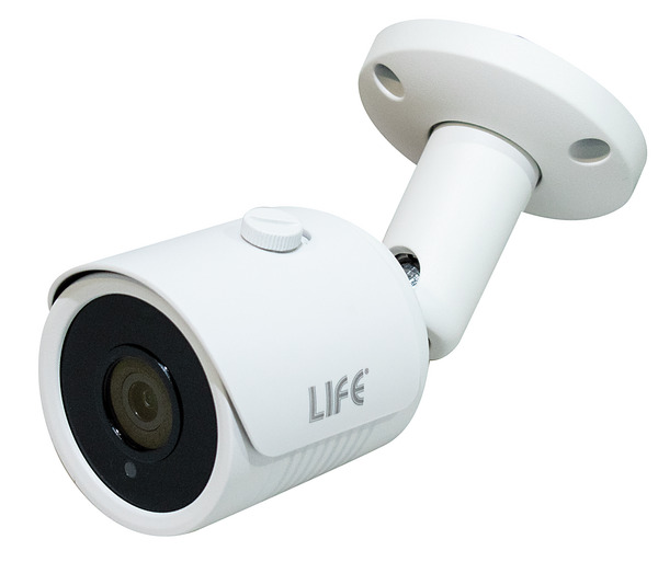 Telecamera Bullet 4in1 AHD 8Mpx IP67 L.2.8mm, 20LED 14µ ,CMOS1/2.8" Sony Starvis ,UTC, Bianca
