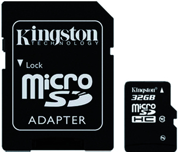 MICRO SD CARD  32GB (T-FLASH) CLASS 10 KINGSTON